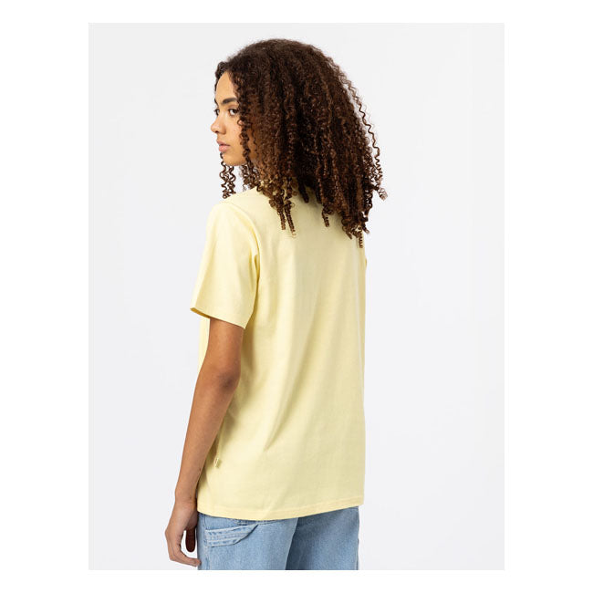 Dickies Icon Logo Ladies T-Shirt Women Pale Banana