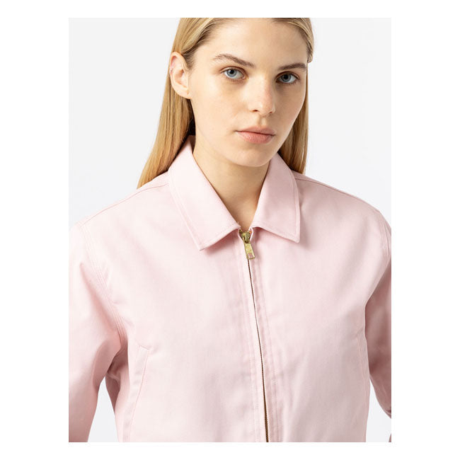 Dickies Lined Eisenhower Ladies Jacket Light Pink