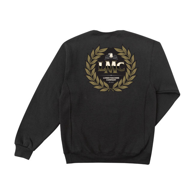 Loser Machine Olympic Sweatshirt Black  - FREE UK Shipping, FREE 365 Day Returns | Moto Central