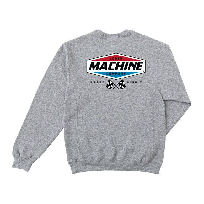 Loser Machine Overdrive Sweatshirt Heather Grey