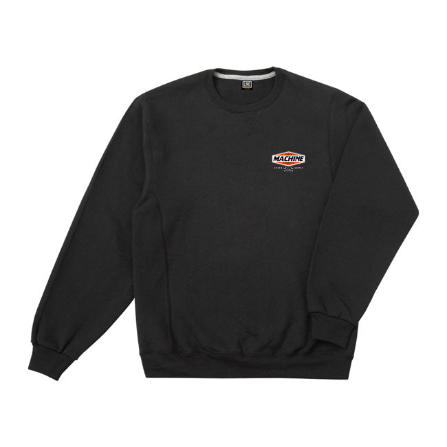 Loser Machine Overdrive Sweatshirt Black - FREE UK Shipping, FREE 365 Day Returns | Moto Central