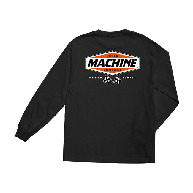 Loser Machine Overdrive Long Sleeves T-Shirt Black