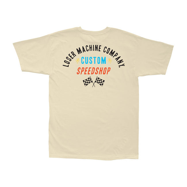 Loser Machine Blacktop T-Shirt Cream