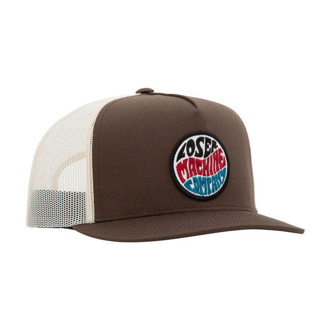 Loser Machine Wavy Cap Brown / White