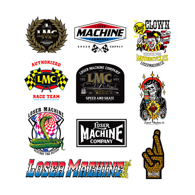 Loser Machine MC Stickers VIII