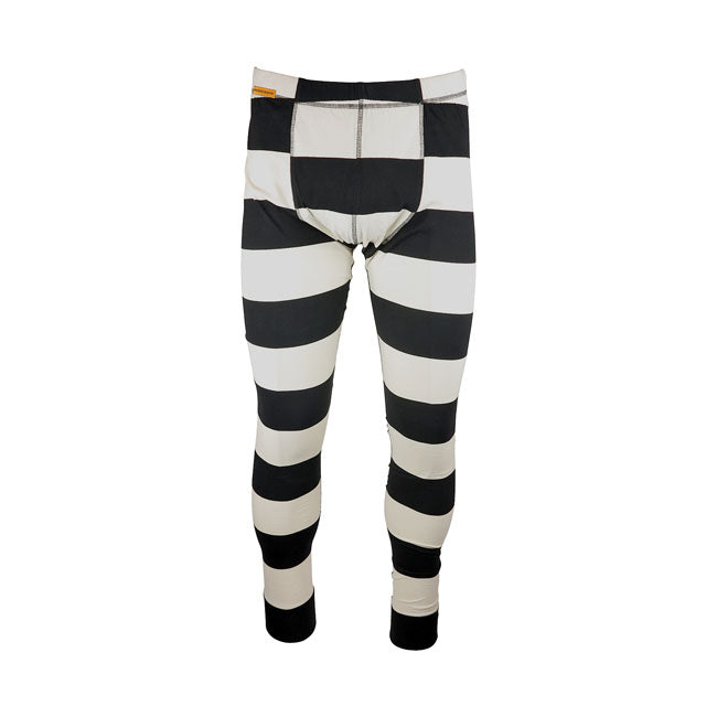 Roeg Long John Striped Trouser Black / White