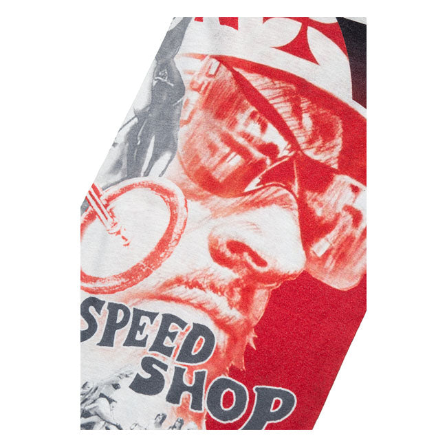 King Kerosin Red Baron Tunnel Red - FREE UK Shipping, FREE 365 Day Returns | Moto Central