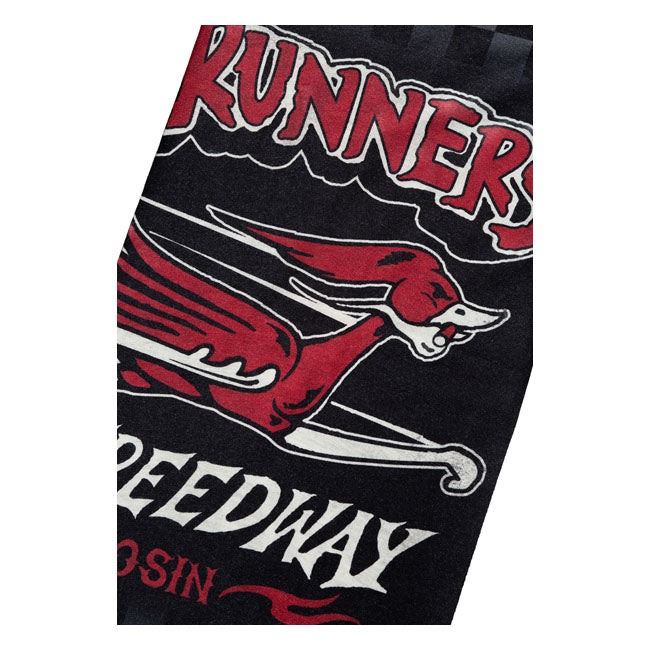 King Kerosin Road Runners Tunnel Black - FREE UK Shipping, FREE 365 Day Returns | Moto Central