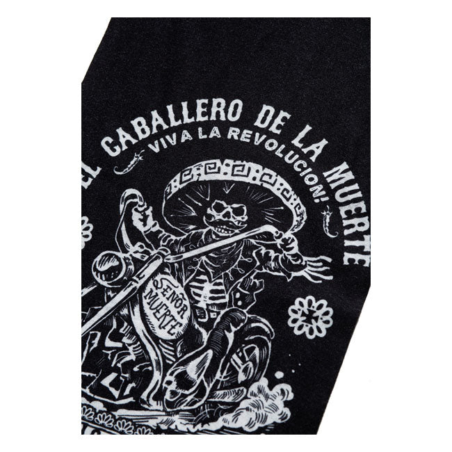 King Kerosin EL Caballero DE LA Muerte Tunnel Black - FREE UK Shipping, FREE 365 Day Returns | Moto Central