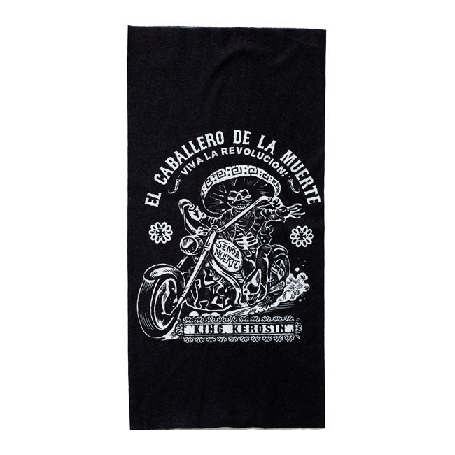 King Kerosin EL Caballero DE LA Muerte Tunnel Black - FREE UK Shipping, FREE 365 Day Returns | Moto Central