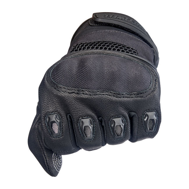 Biltwell Bridgeport Gloves Black Out - FREE UK Shipping, FREE 365 Day Returns | Moto Central