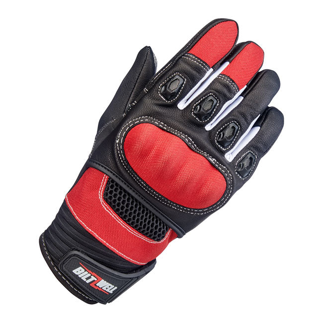 Biltwell Bridgeport Gloves Red / Black