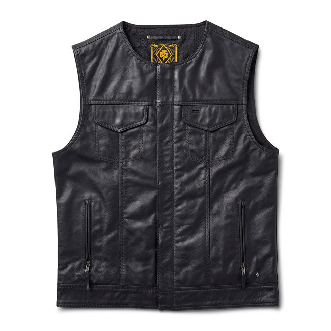 Roland Sands Design Lewis 74 Vest Black - FREE UK Shipping, FREE 365 Day Returns | Moto Central