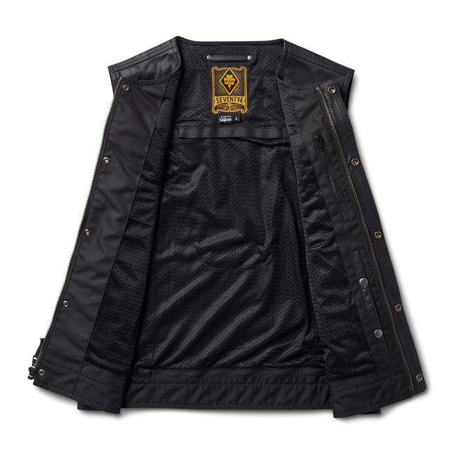 Roland Sands Design Lewis 74 Vest Black - FREE UK Shipping, FREE 365 Day Returns | Moto Central