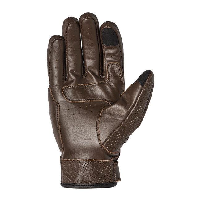 Roland Sands Design Roswell 74 Gloves Dark Brown - FREE UK Shipping, FREE 365 Day Returns | Moto Central