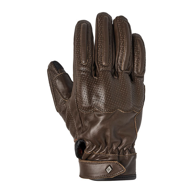 Roland Sands Design Roswell 74 Gloves Dark Brown - FREE UK Shipping, FREE 365 Day Returns | Moto Central