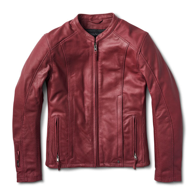 Roland Sands Design Argonne 74 Ladies Jacket Merlot - FREE UK Shipping, FREE 365 Day Returns | Moto Central