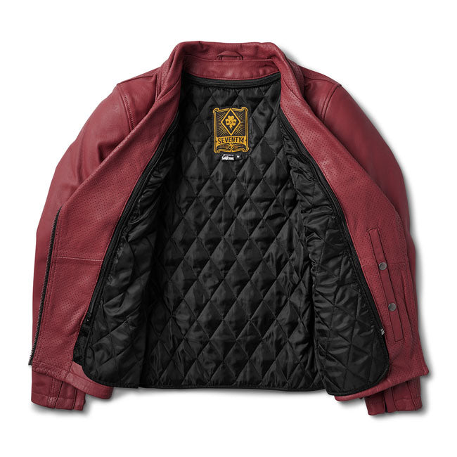 Roland Sands Design Atherton 74 Ladies Jacket Merlot - FREE UK Shipping, FREE 365 Day Returns | Moto Central