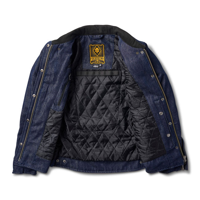 Roland Sands Design Redondo 74 Ladies Jacket Indigo - FREE UK Shipping, FREE 365 Day Returns | Moto Central