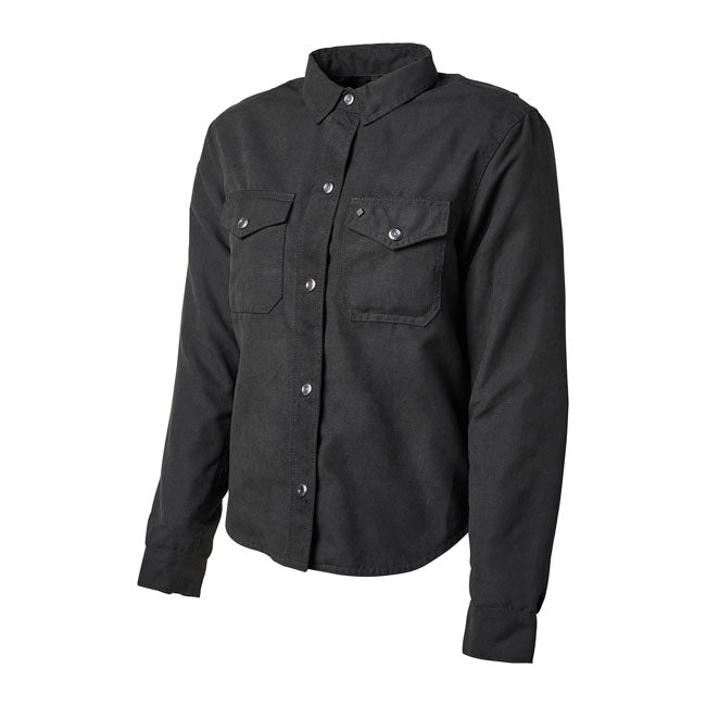 Roland Sands Design Appian 74 Ladies Riding Shirt Black