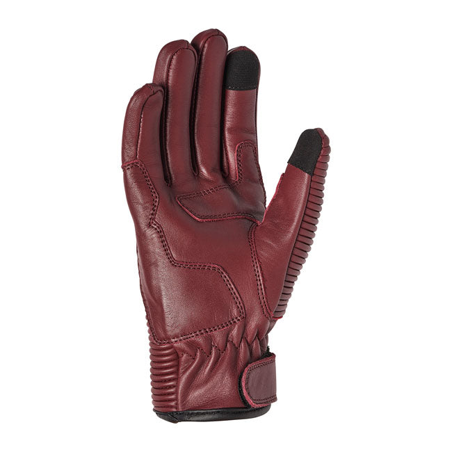 Roland Sands Design Belmont 74 Ladies Gloves Merlot