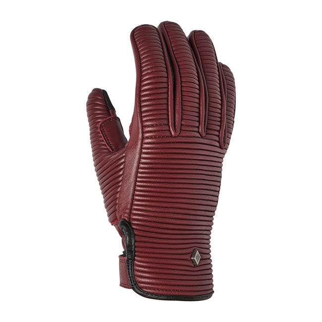 Roland Sands Design Belmont 74 Ladies Gloves Merlot