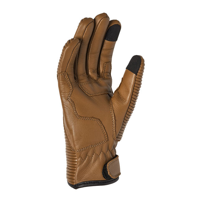 Roland Sands Design Belmont 74 Ladies Gloves Kahlua