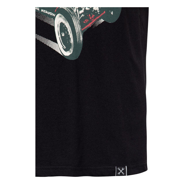 King Kerosin Red Baron Roadkiller T-Shirt Black - FREE UK Shipping, FREE 365 Day Returns | Moto Central