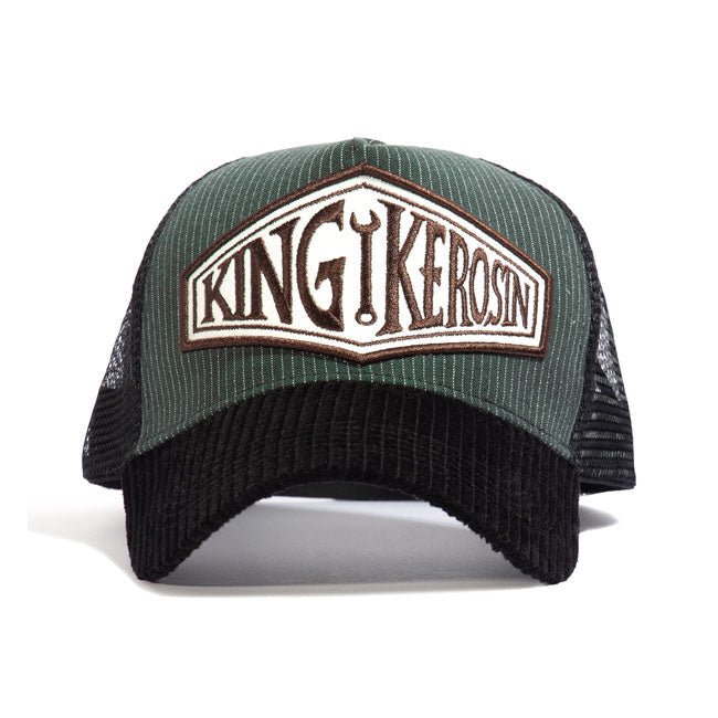 King Kerosin Logo Cap Black / Green