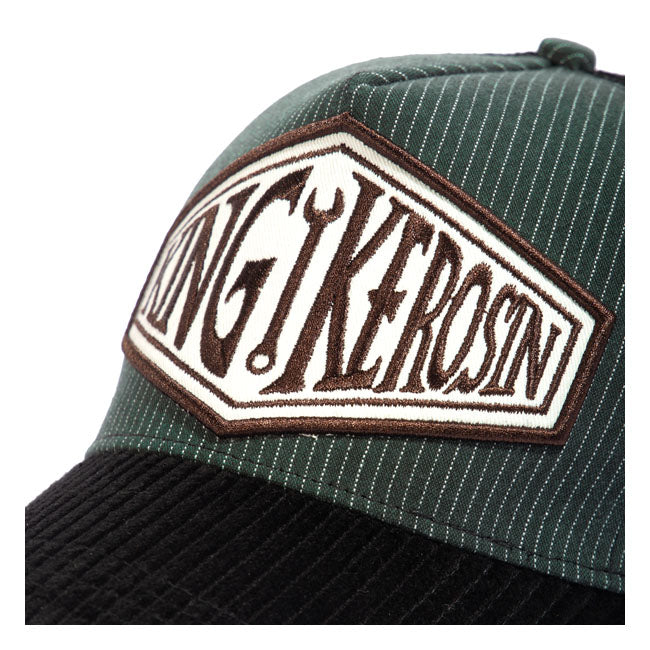 King Kerosin Logo Cap Black / Green