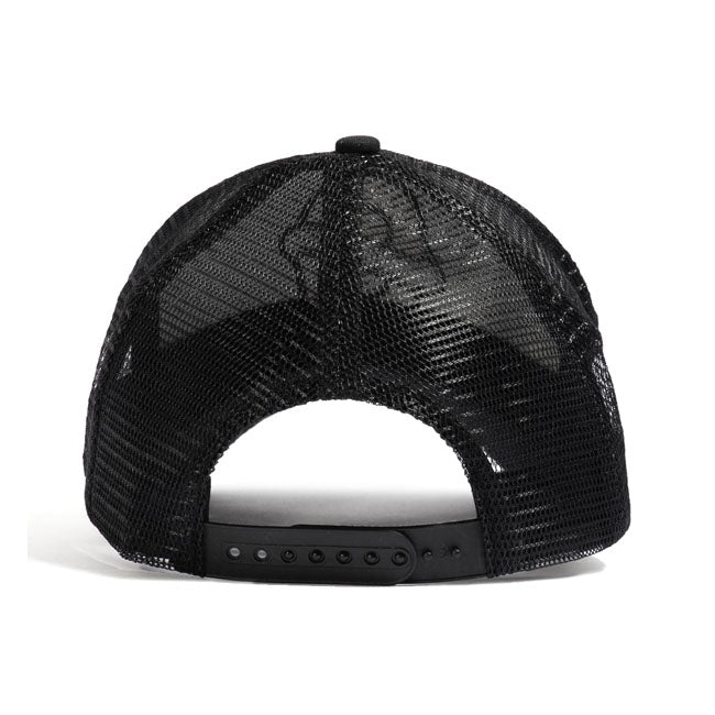 King Kerosin California Cap Black / Grey - FREE UK Shipping, FREE 365 Day Returns | Moto Central