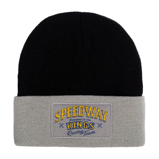 King Kerosin Speedway Kings Beanie Navy / Dark Grey