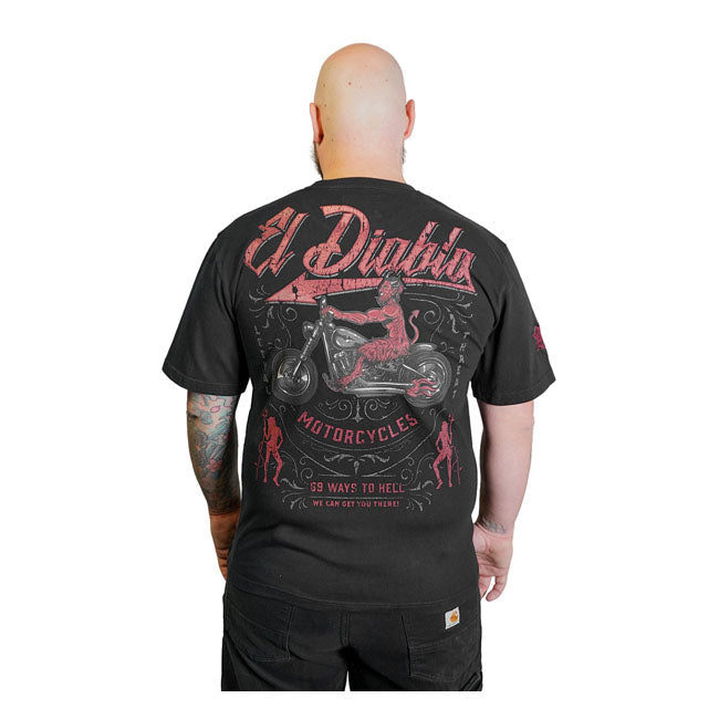 Lethal Threat EL Diablo T-Shirt Black