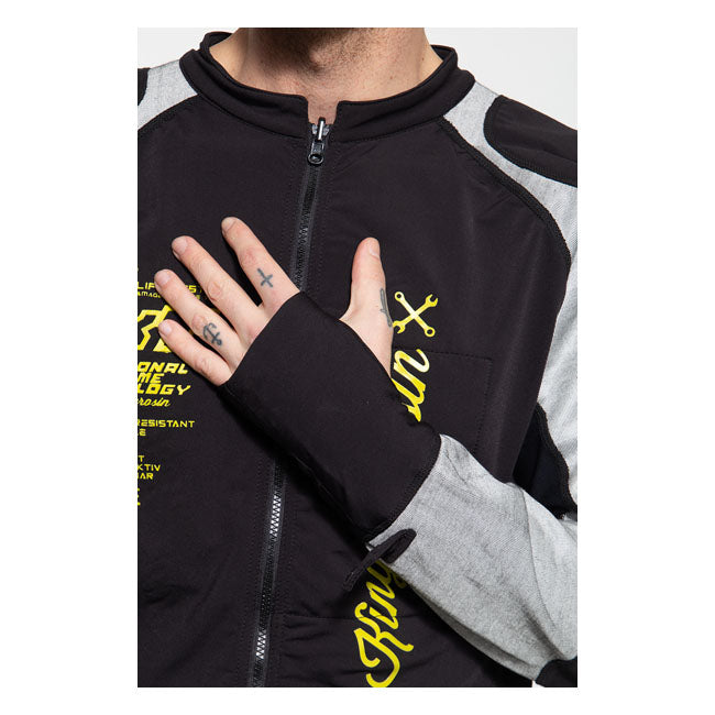 King Kerosin RZL Undershirt Black  - FREE UK Delivery - Moto Central