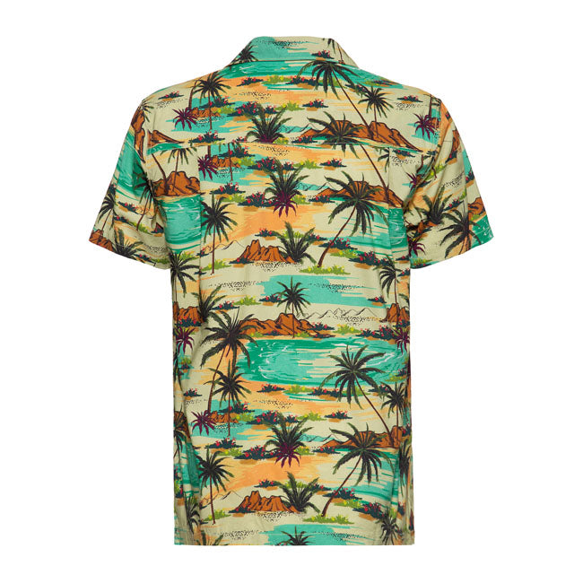 King Kerosin Tropical Sea AOP Shirt Multicolor - FREE UK Shipping, FREE 365 Day Returns | Moto Central