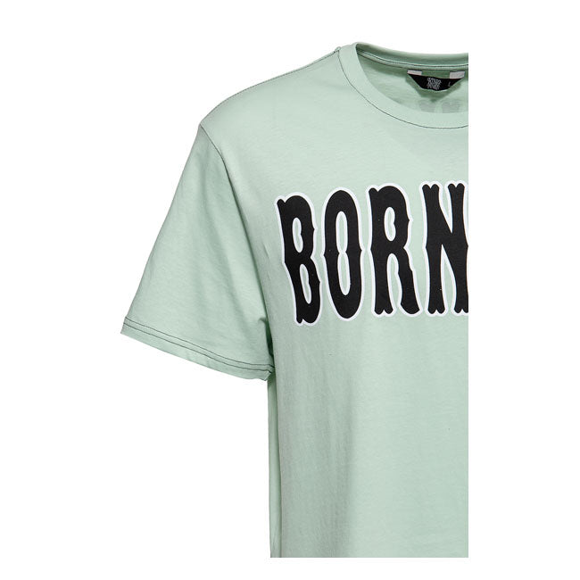 King Kerosin Born Bad T-Shirt Mint - FREE UK Shipping, FREE 365 Day Returns | Moto Central