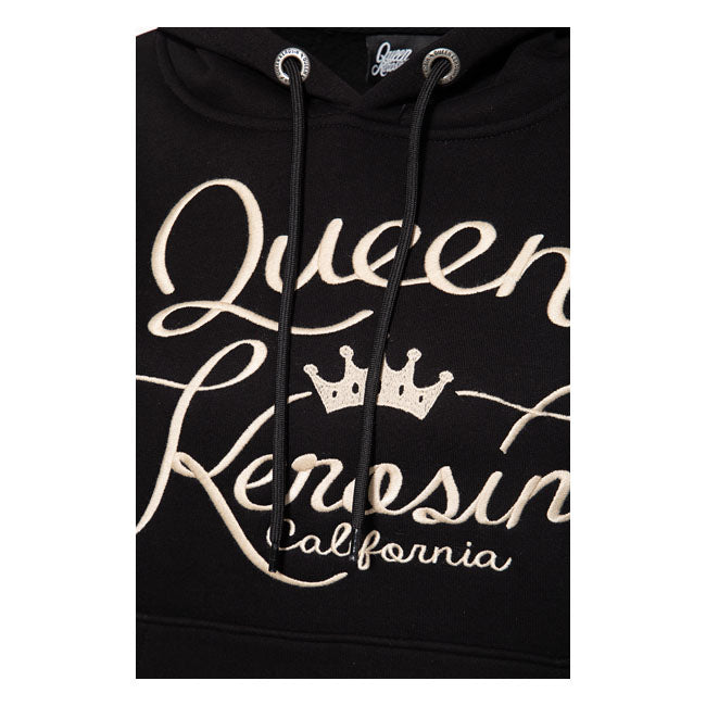 King Kerosin Queen Kerosin Q California Ladies Hoodie Black