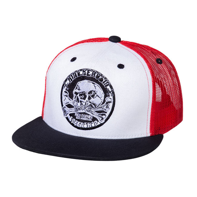 King Kerosin Maltese Cross Red Baron Cap Red / Black