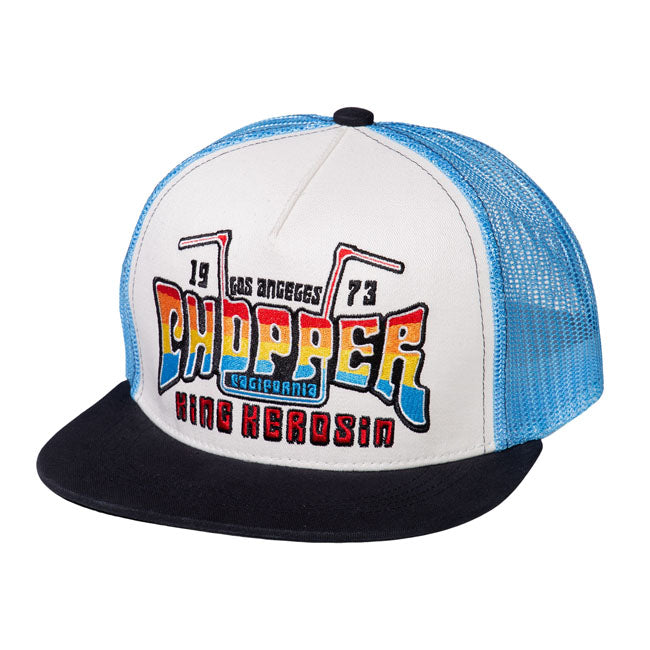 King Kerosin Chopper California Trucker Cap Black / Off White