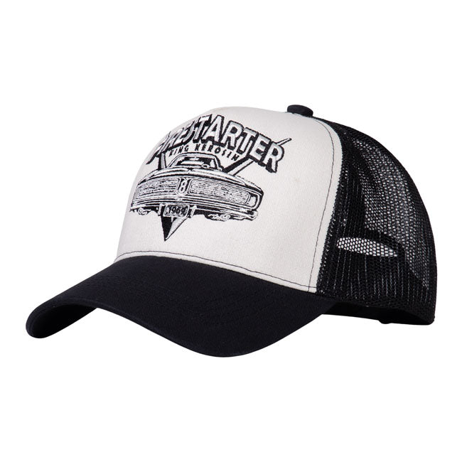 King Kerosin Fire Starter Trucker Cap Black / Off White