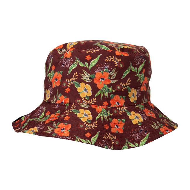 King Kerosin Hibiscus Bucket Hat