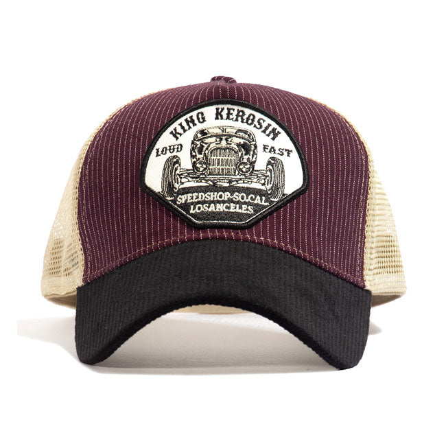 King Kerosin Loud East Cap Bordeaux / Black