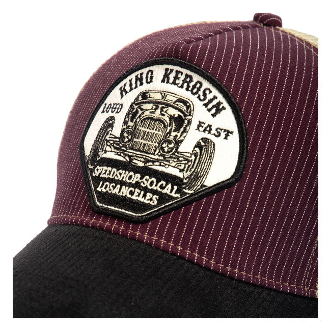 King Kerosin Loud East Cap Bordeaux / Black