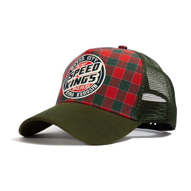 King Kerosin Speedkings Cap Green / Red