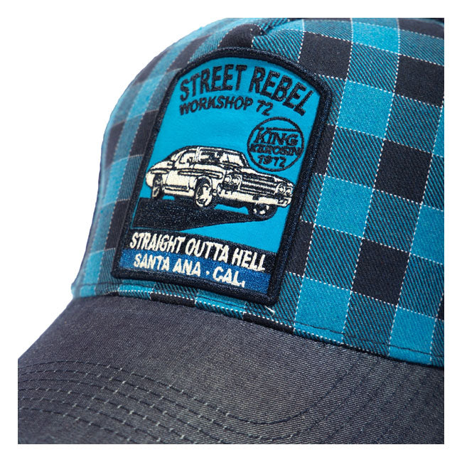 King Kerosin Street Rebel Cap Stone Blue