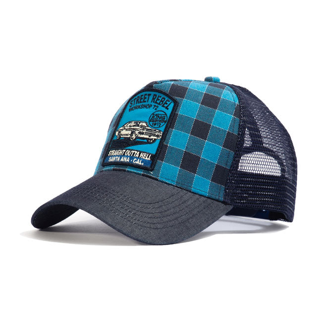 King Kerosin Street Rebel Cap Stone Blue