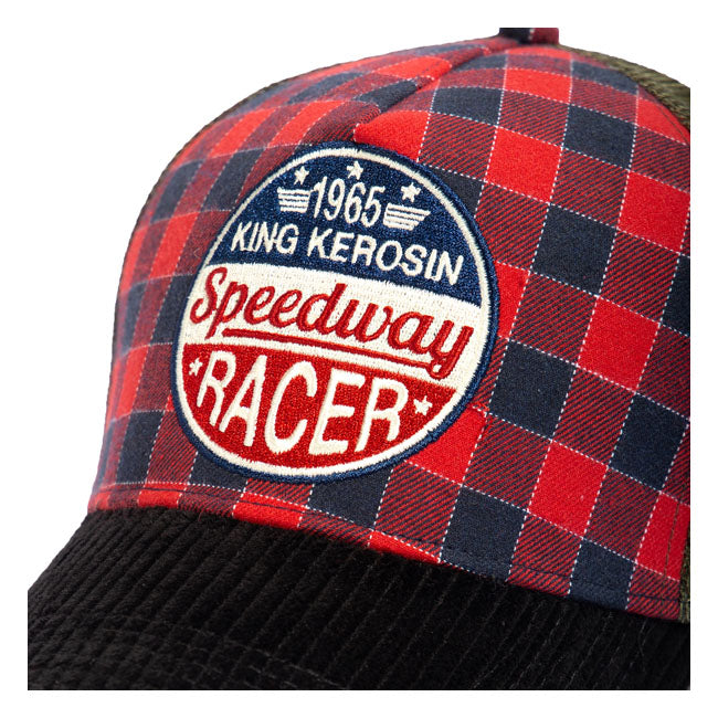 King Kerosin Speedway Cap Black / Red