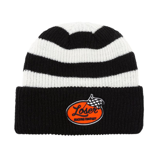 Loser Machine Celly Beanie Black / White