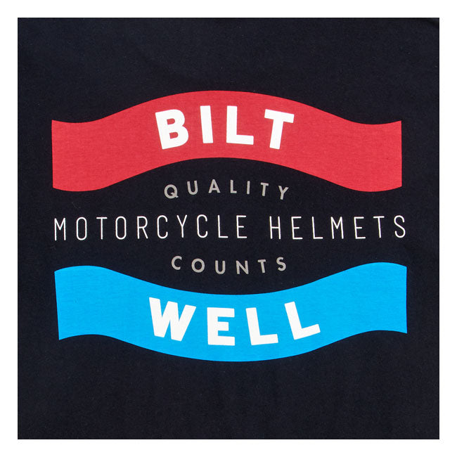 Biltwell Badge T-Shirt Black  - FREE UK Delivery - Moto Central