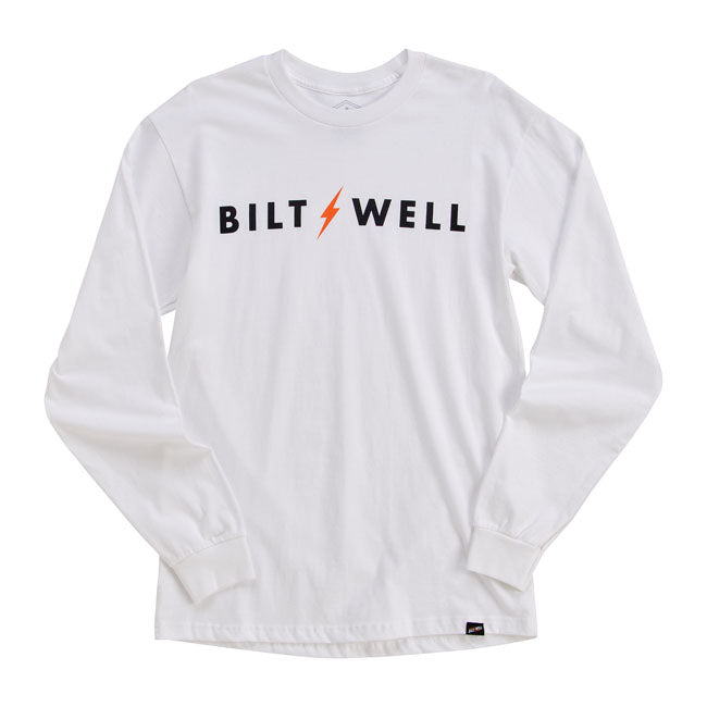 Biltwell Futura Long Sleeves T-Shirt White